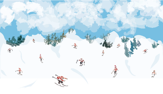 Winter Sport Illustrations